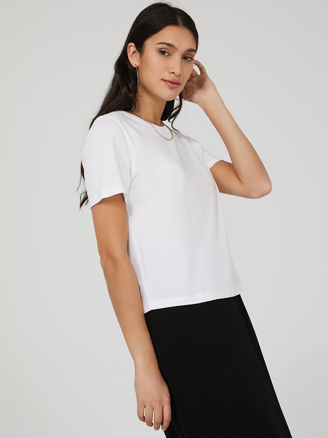 Cropped Boxy T-Shirt sold by Suzy Shier product image thumbnail 3