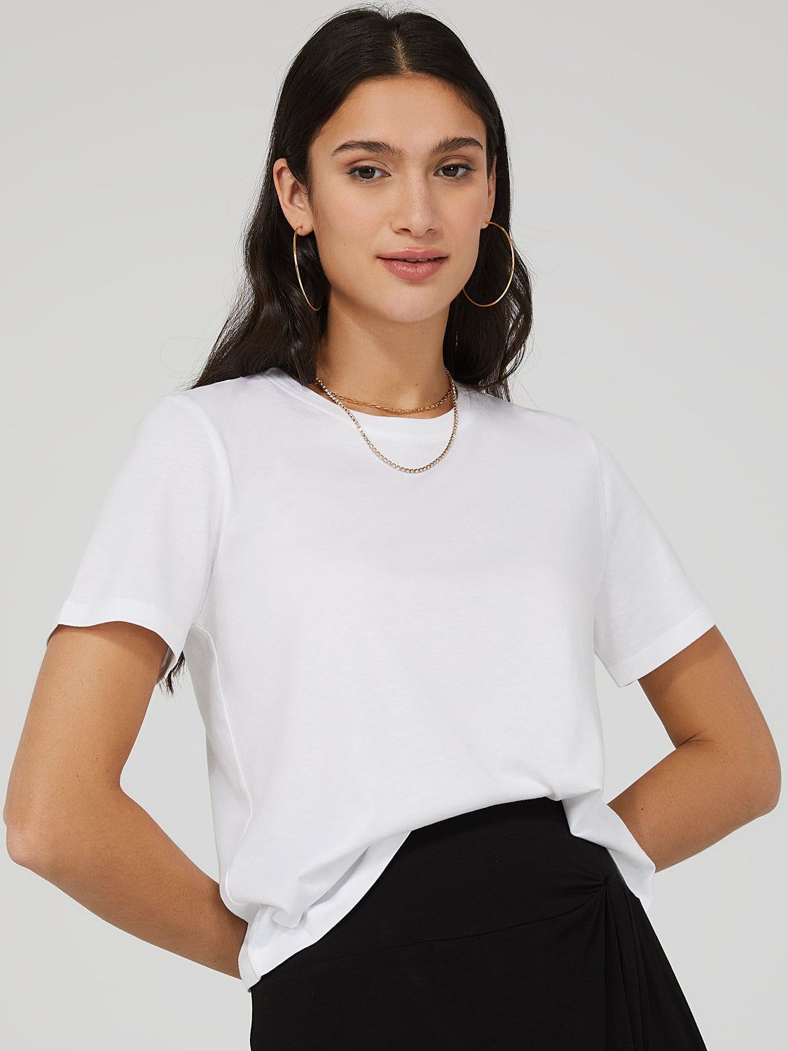 Cropped Boxy T-Shirt sold by Suzy Shier product image thumbnail 2