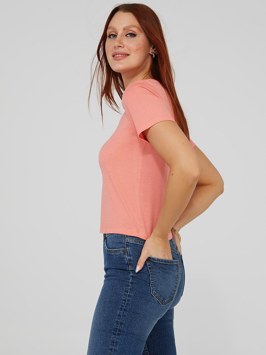 Cropped Boxy T-Shirt sold by Suzy Shier product image thumbnail 11