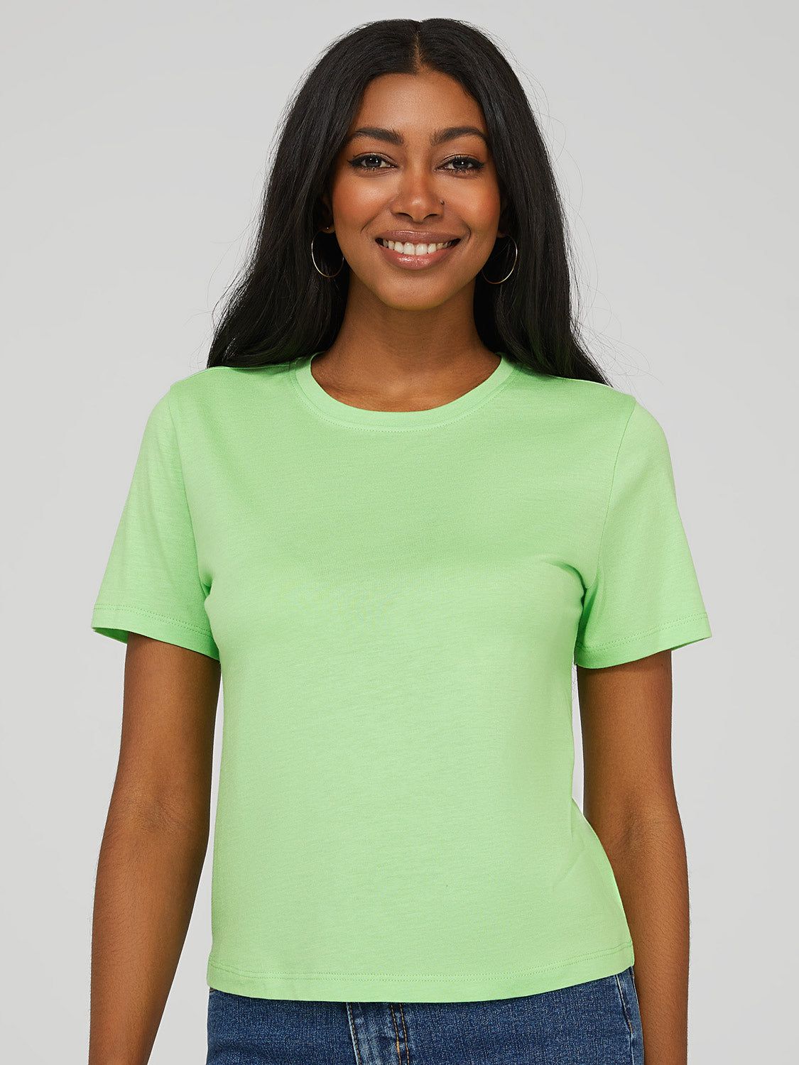 Cropped Boxy T-Shirt sold by Suzy Shier product image thumbnail 14