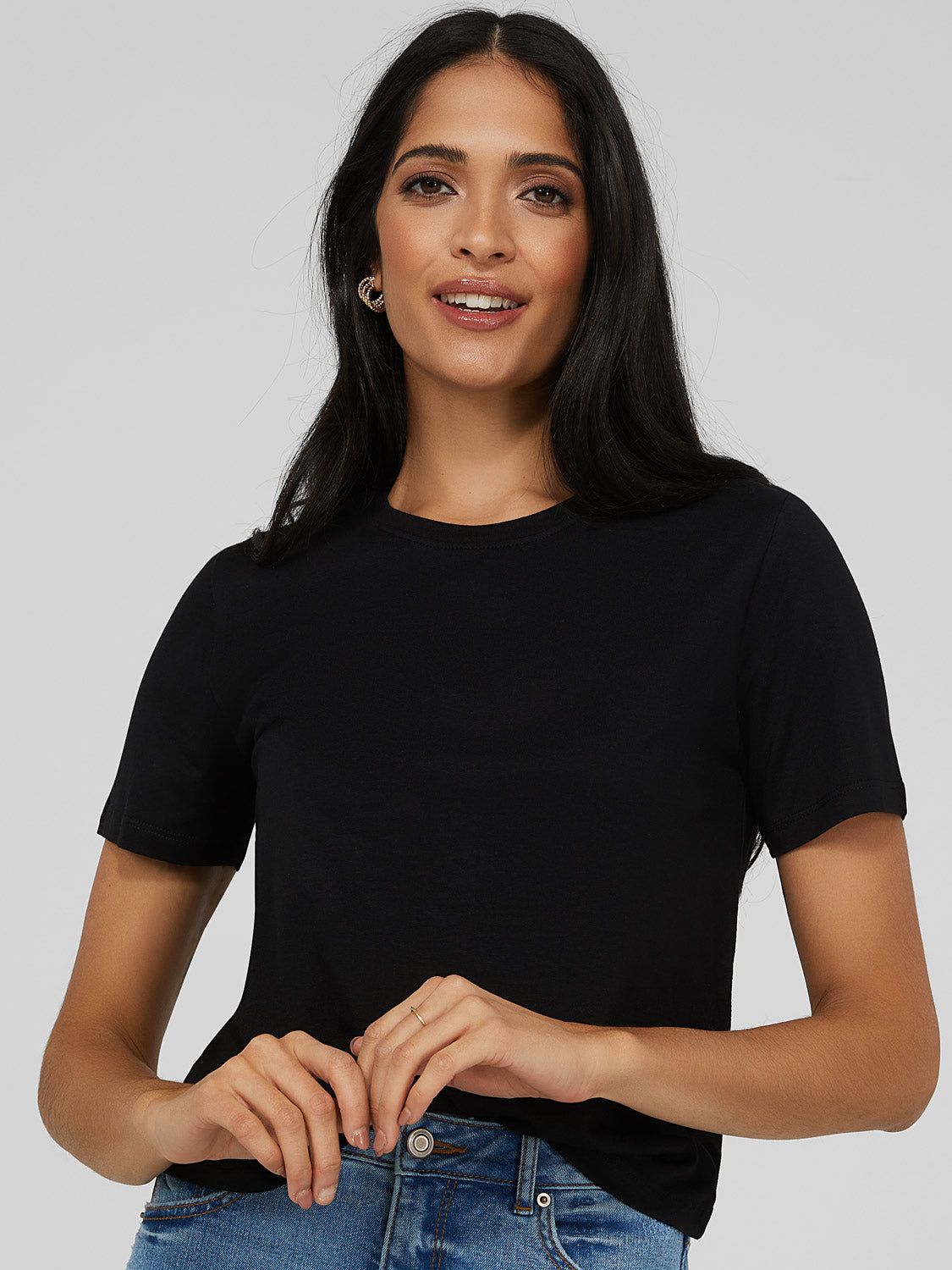 Cropped Boxy T-Shirt sold by Suzy Shier product image thumbnail 6