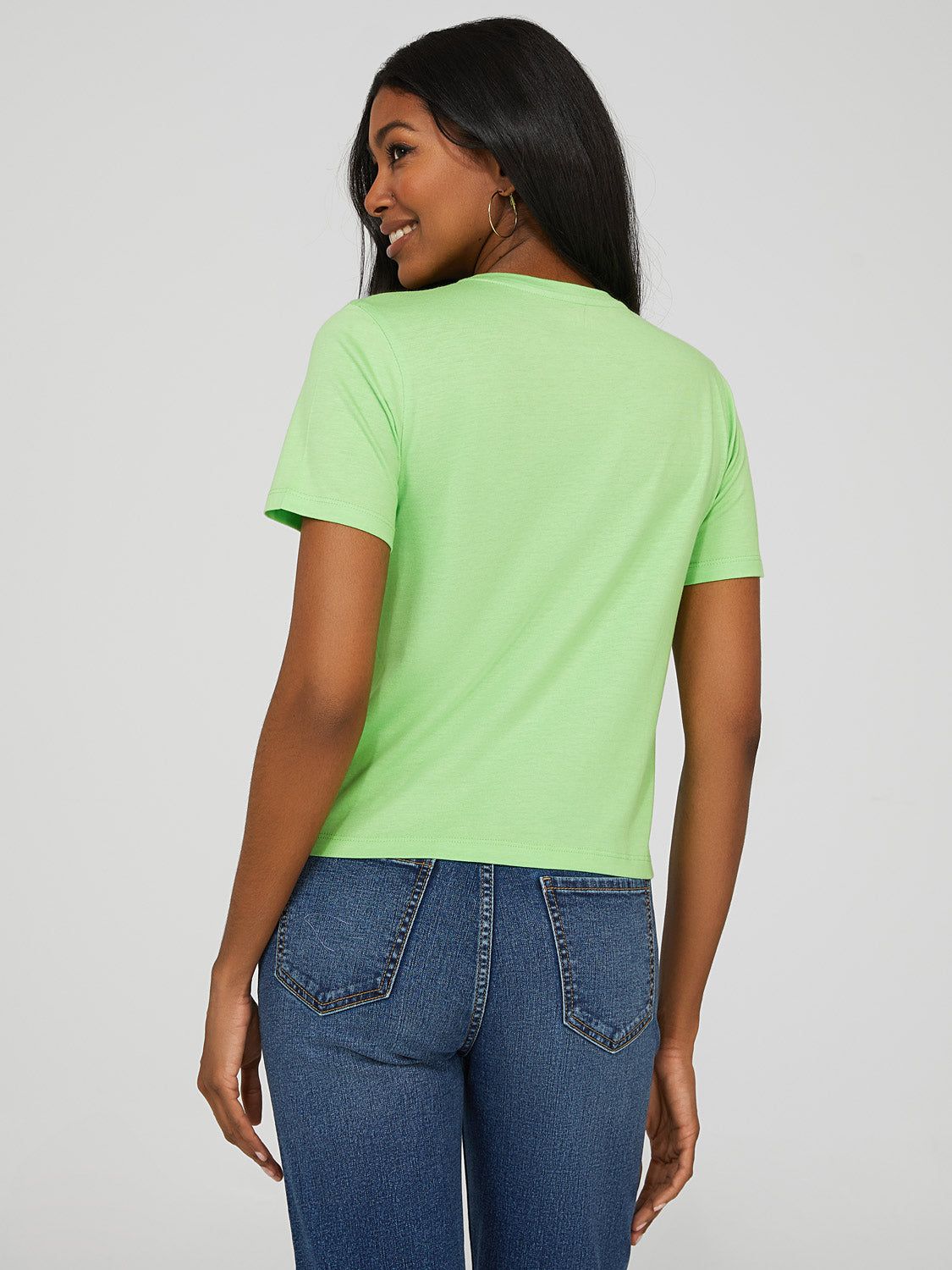 Cropped Boxy T-Shirt sold by Suzy Shier product image thumbnail 16
