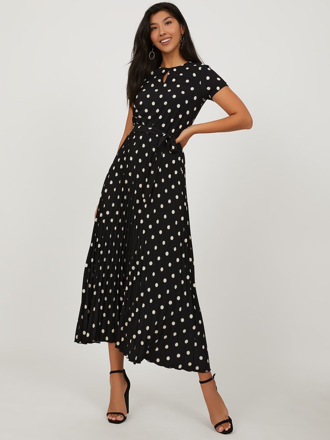 Polka Dot Maxi Dress sold by Suzy Shier