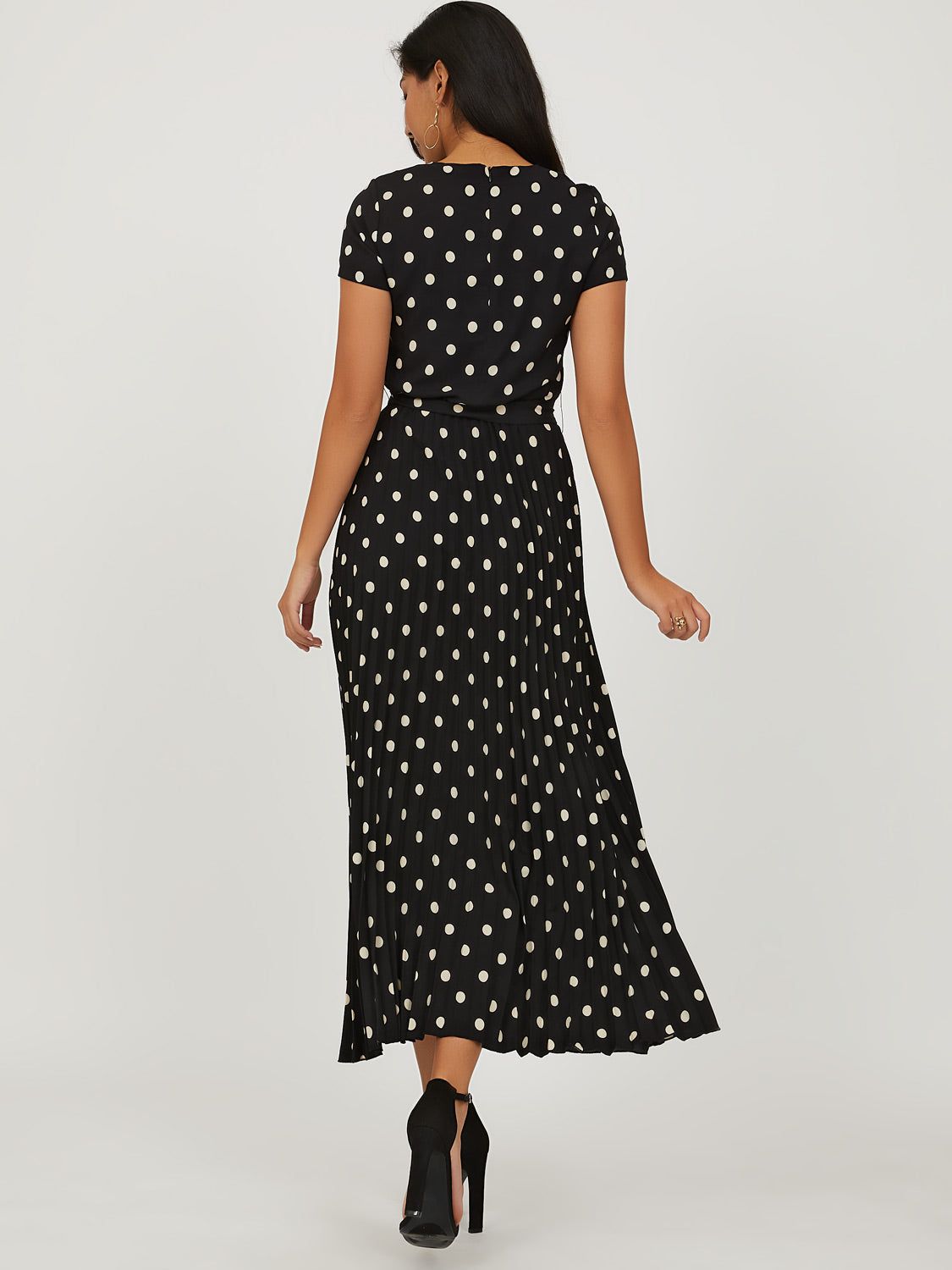 Polka Dot Maxi Dress sold by Suzy Shier product image thumbnail 4
