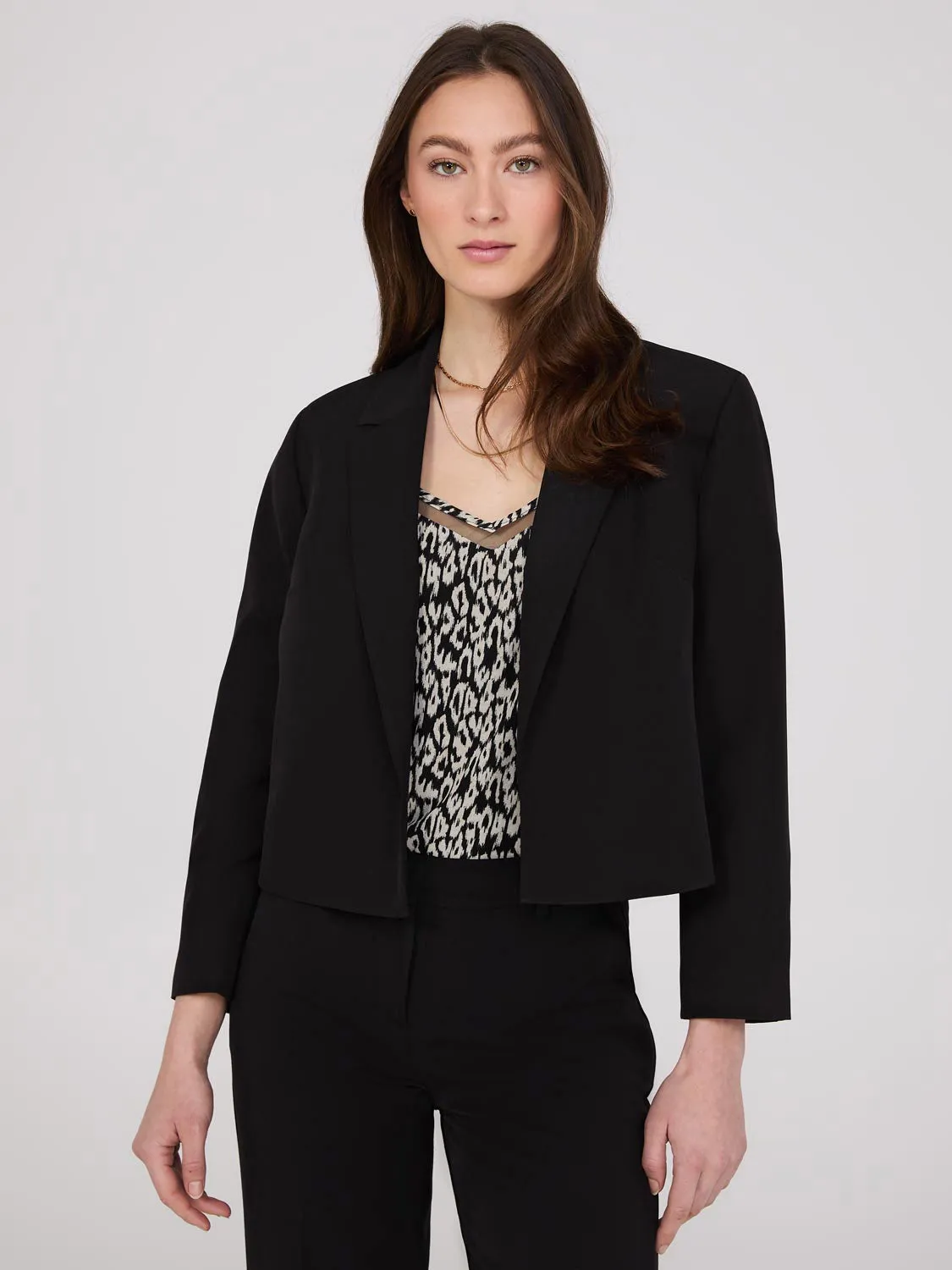 Waisted Open Blazer sold by Suzy Shier product image thumbnail 2