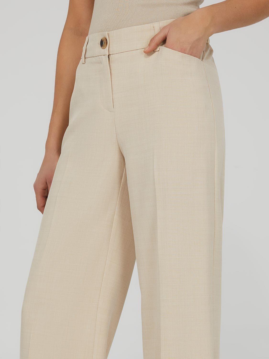 Wide Leg Classic Rise Pants sold by Suzy Shier product image thumbnail 2