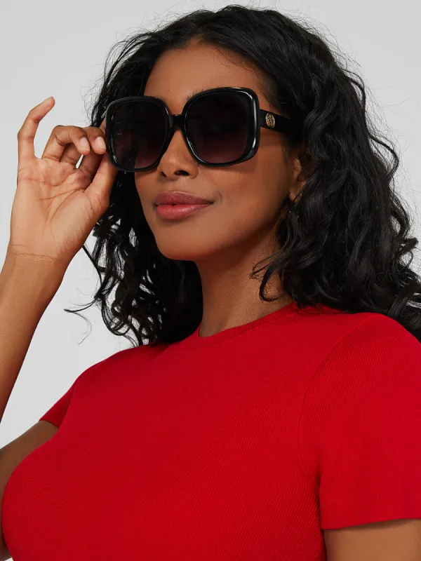 Oversized Butterfly Sunglasses sold by Suzy Shier