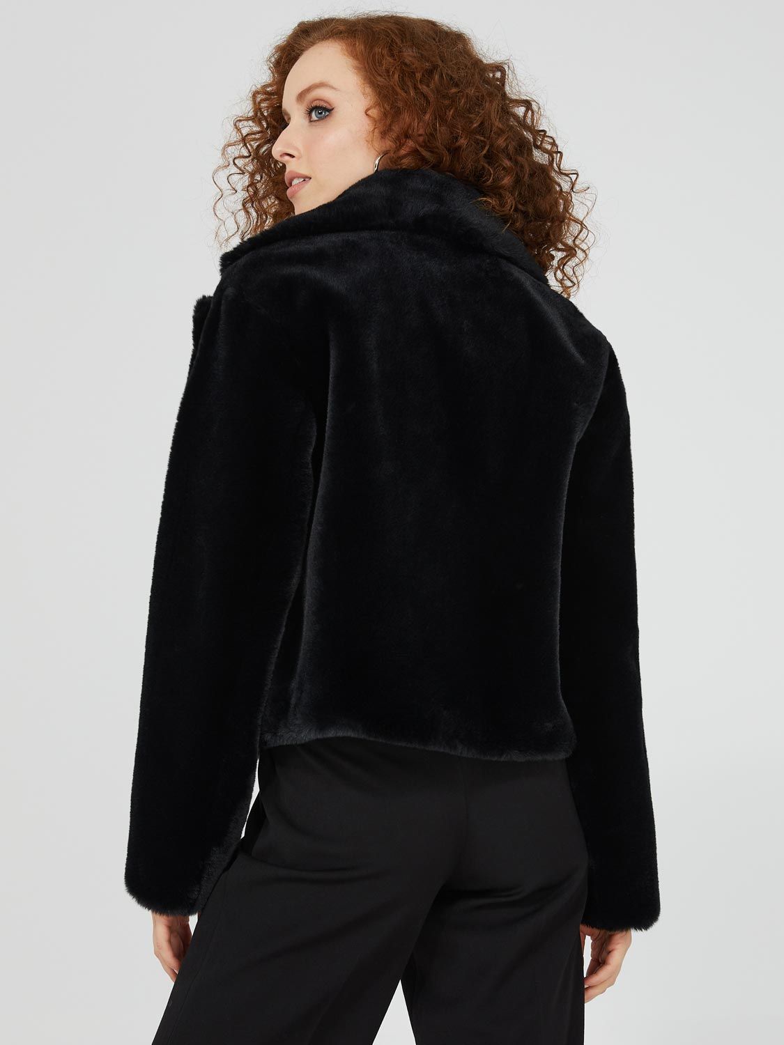 Faux Fur Jacket sold by Suzy Shier product image thumbnail 4