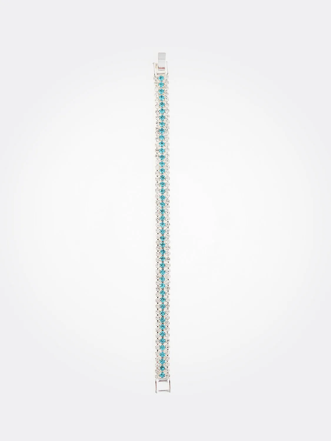 Jewelled 3-Row Gem Bracelet sold by Suzy Shier product image thumbnail 3