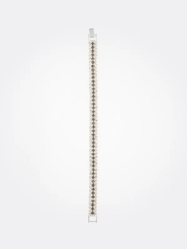 Jewelled 3-Row Gem Bracelet sold by Suzy Shier