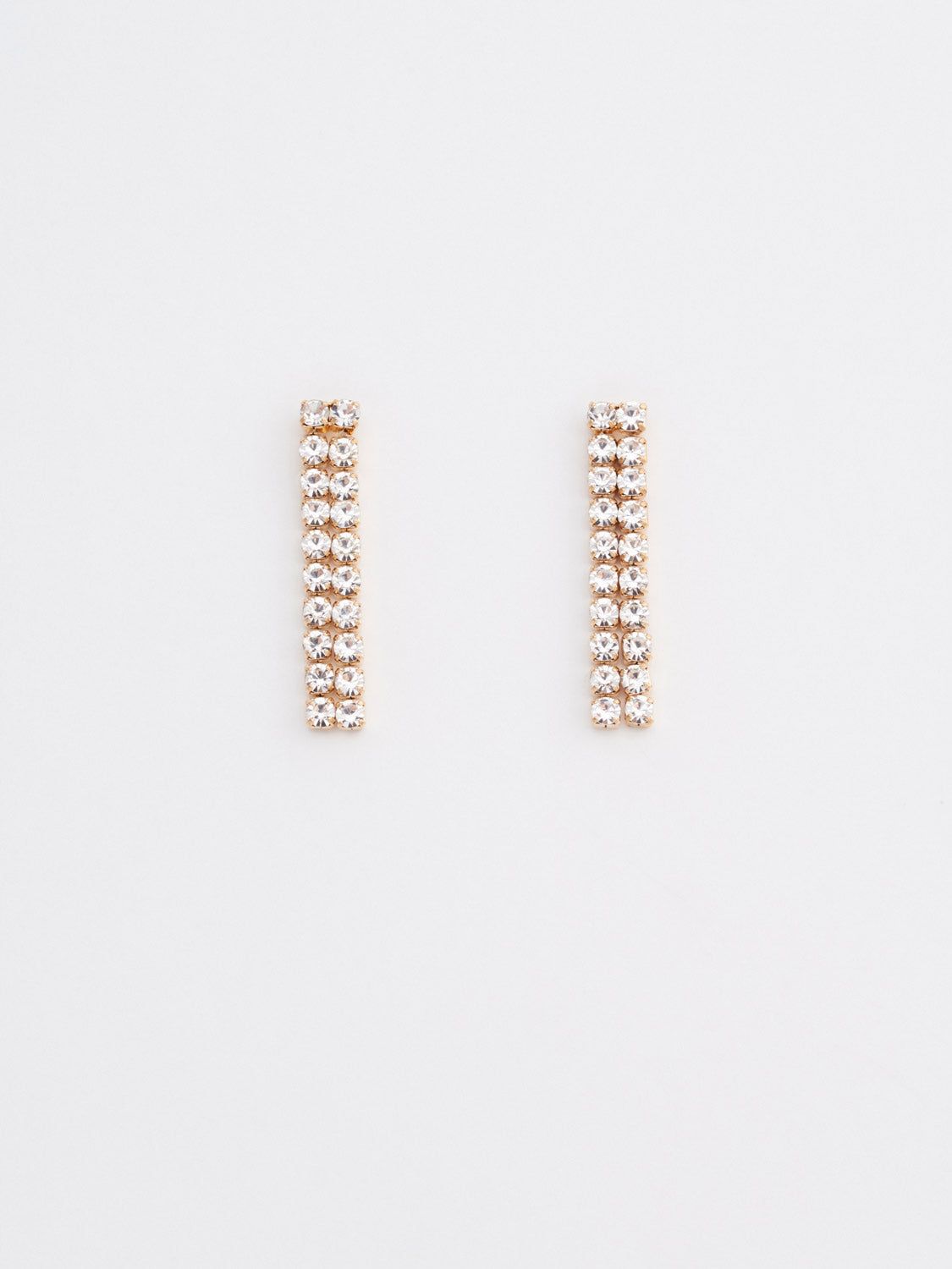 Jewelled Drop Earrings sold by Suzy Shier product image thumbnail 2