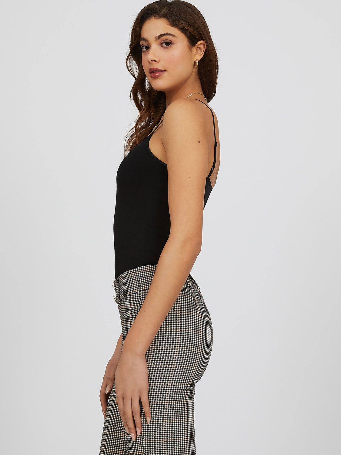 Adjustable Straps Organic Cotton Camisole sold by Suzy Shier product image thumbnail 3