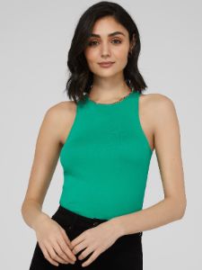 High Neck Tank Top sold by Suzy Shier