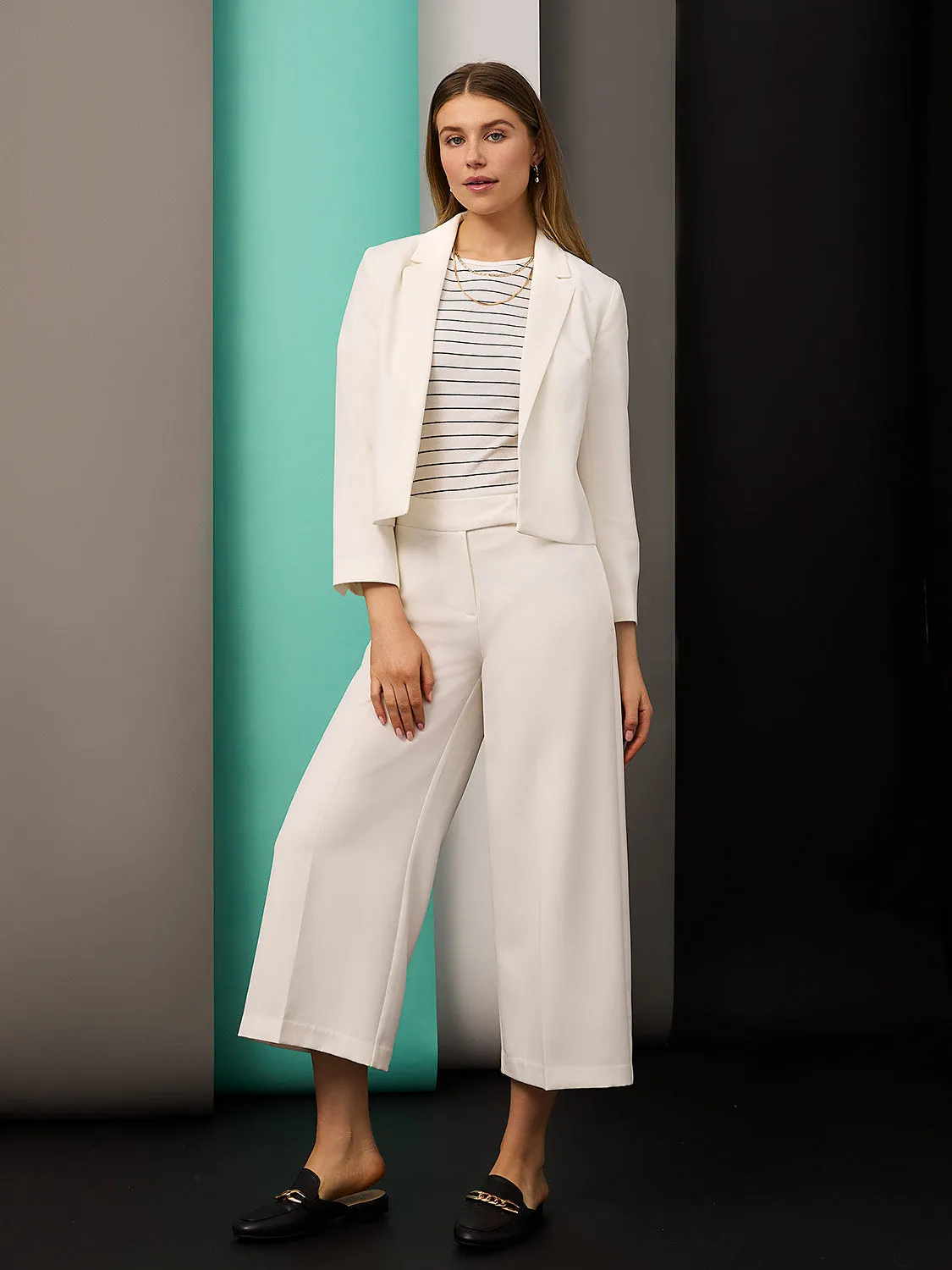 Wide Leg Gaucho Pants sold by Suzy Shier product image thumbnail 3