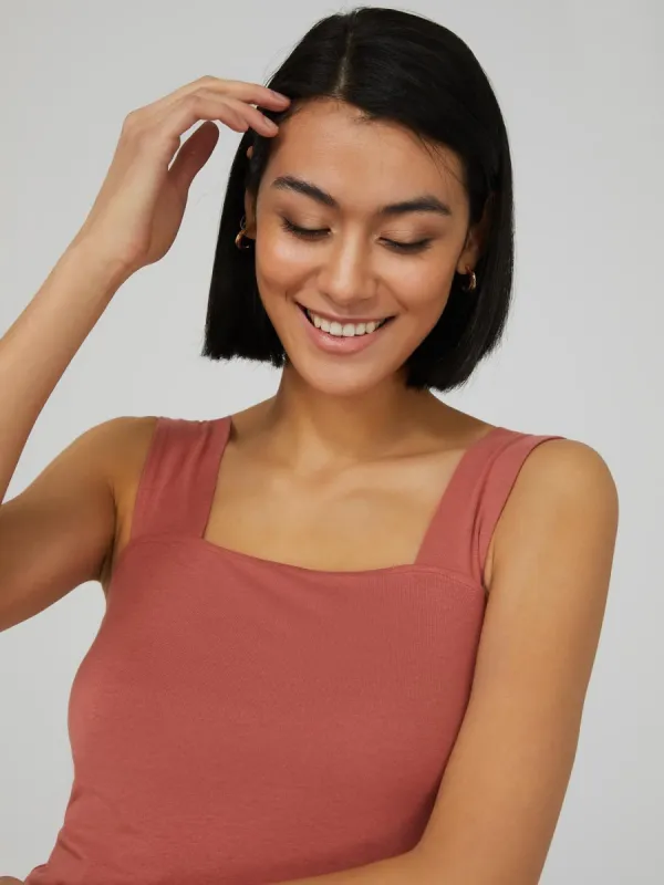 Thick Strap Tank Top sold by Suzy Shier
