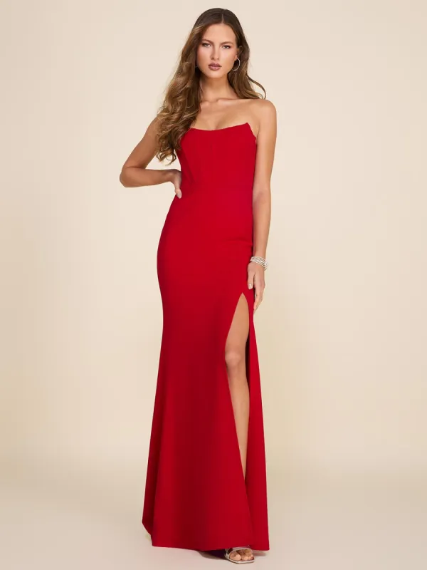 Strapless Bustier Gown sold by Suzy Shier