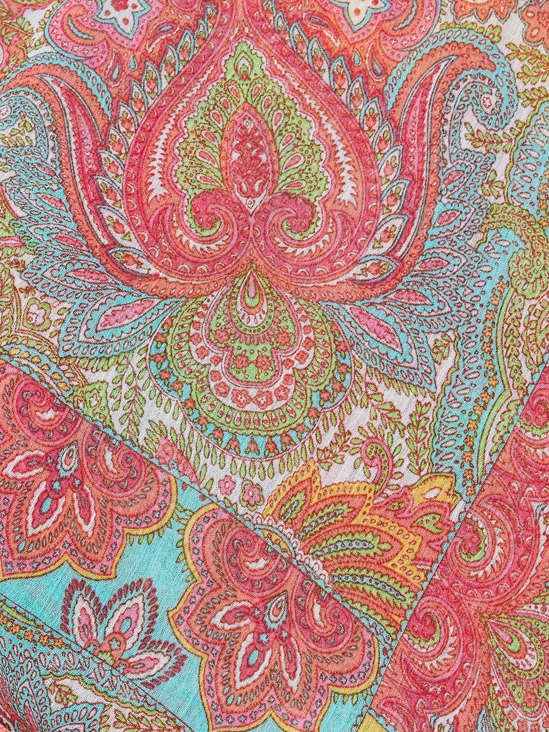 Paisley Print Crossover Wrap Blouse sold by Suzy Shier product image thumbnail 6