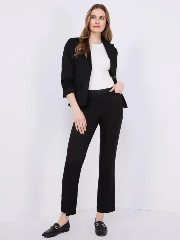 Straight-Leg Ankle Pants sold by Suzy Shier