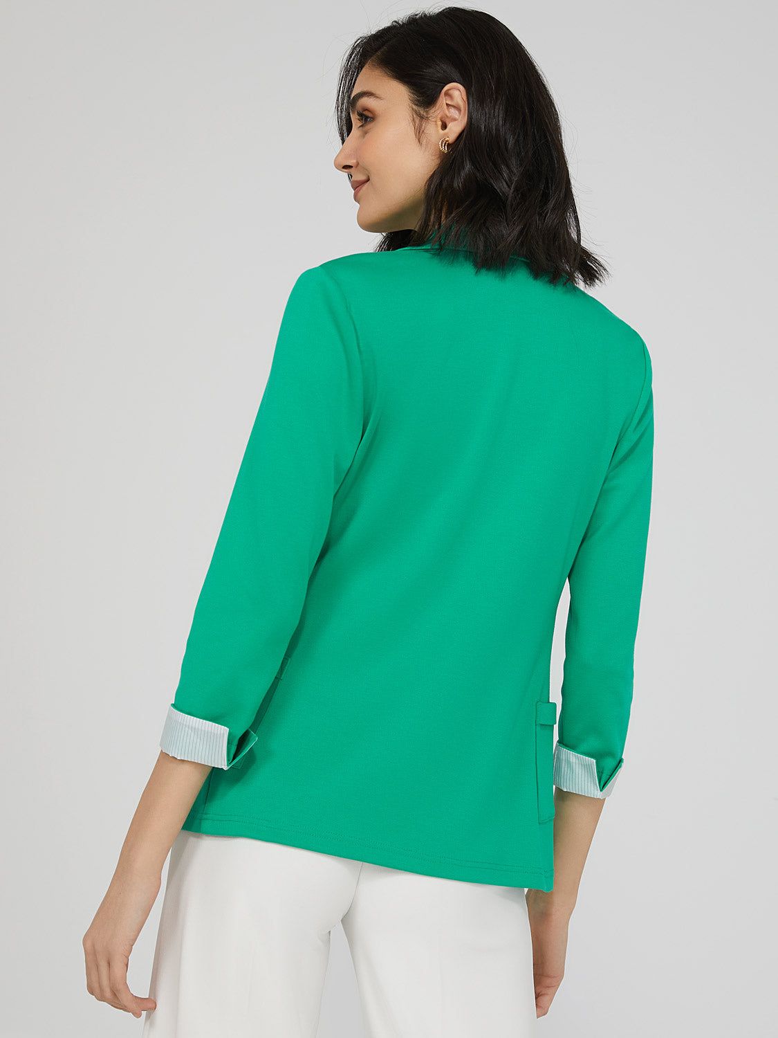 3/4 Cuffed Sleeve Blazer sold by Suzy Shier product image thumbnail 8