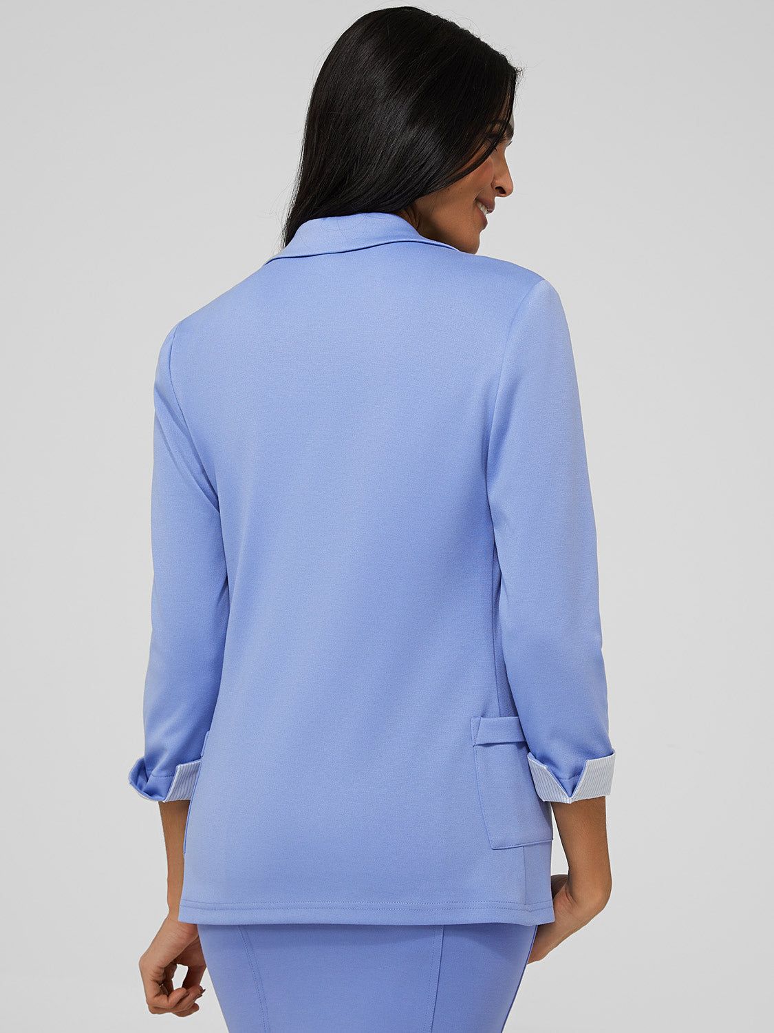 3/4 Cuffed Sleeve Blazer sold by Suzy Shier product image thumbnail 20