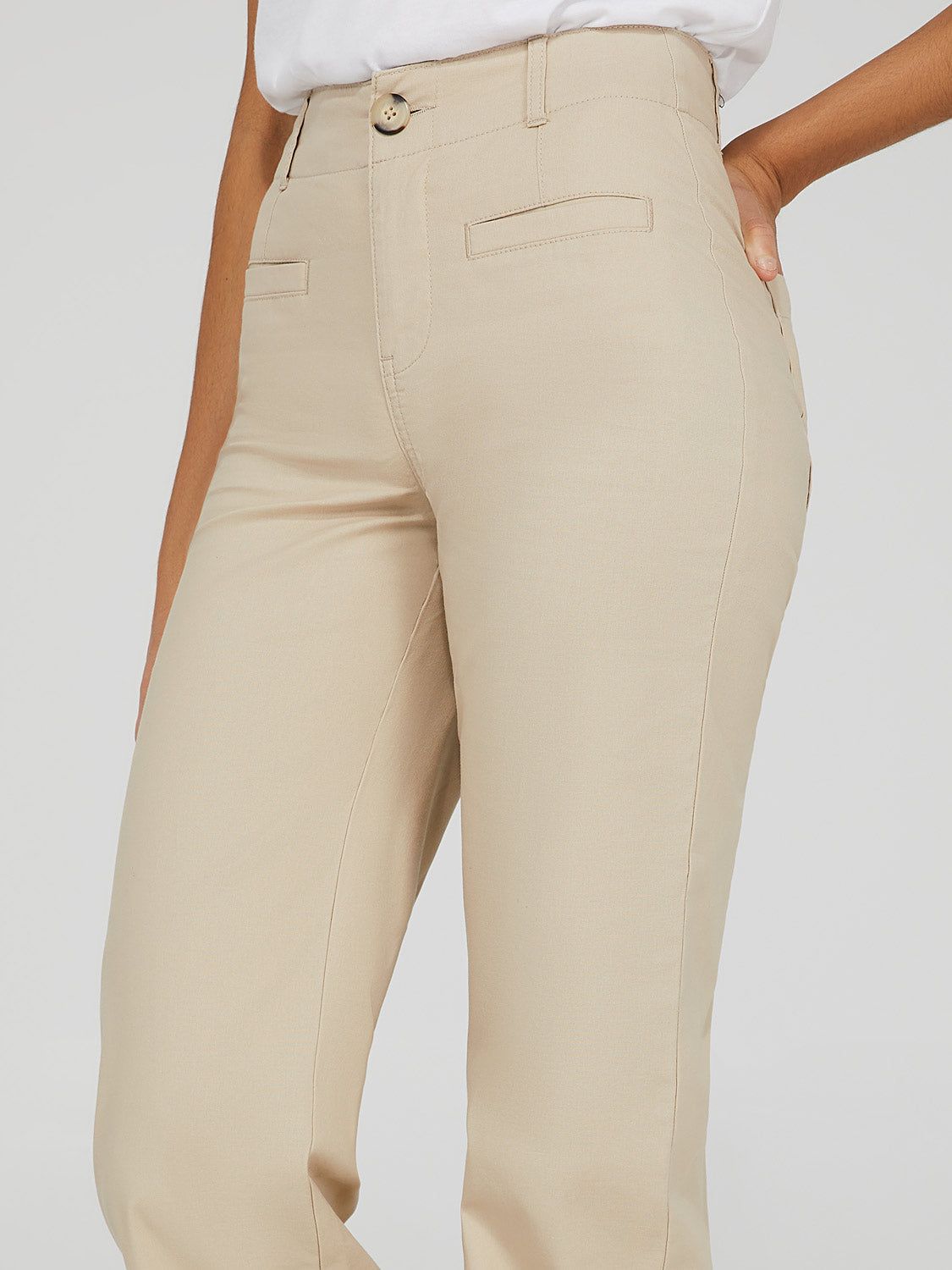 High-Waisted Wide Leg Pants sold by Suzy Shier product image thumbnail 6