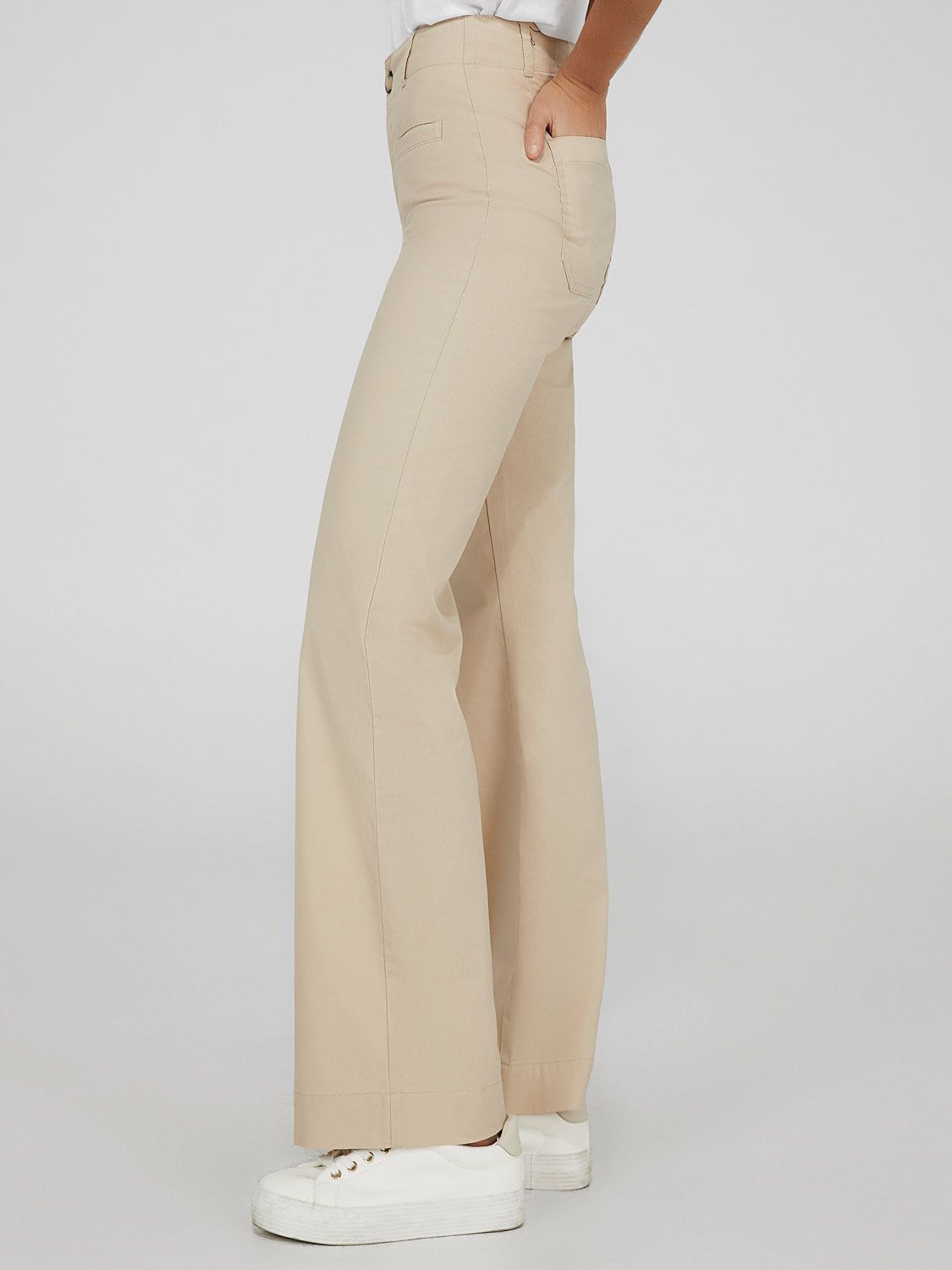 High-Waisted Wide Leg Pants sold by Suzy Shier product image thumbnail 7