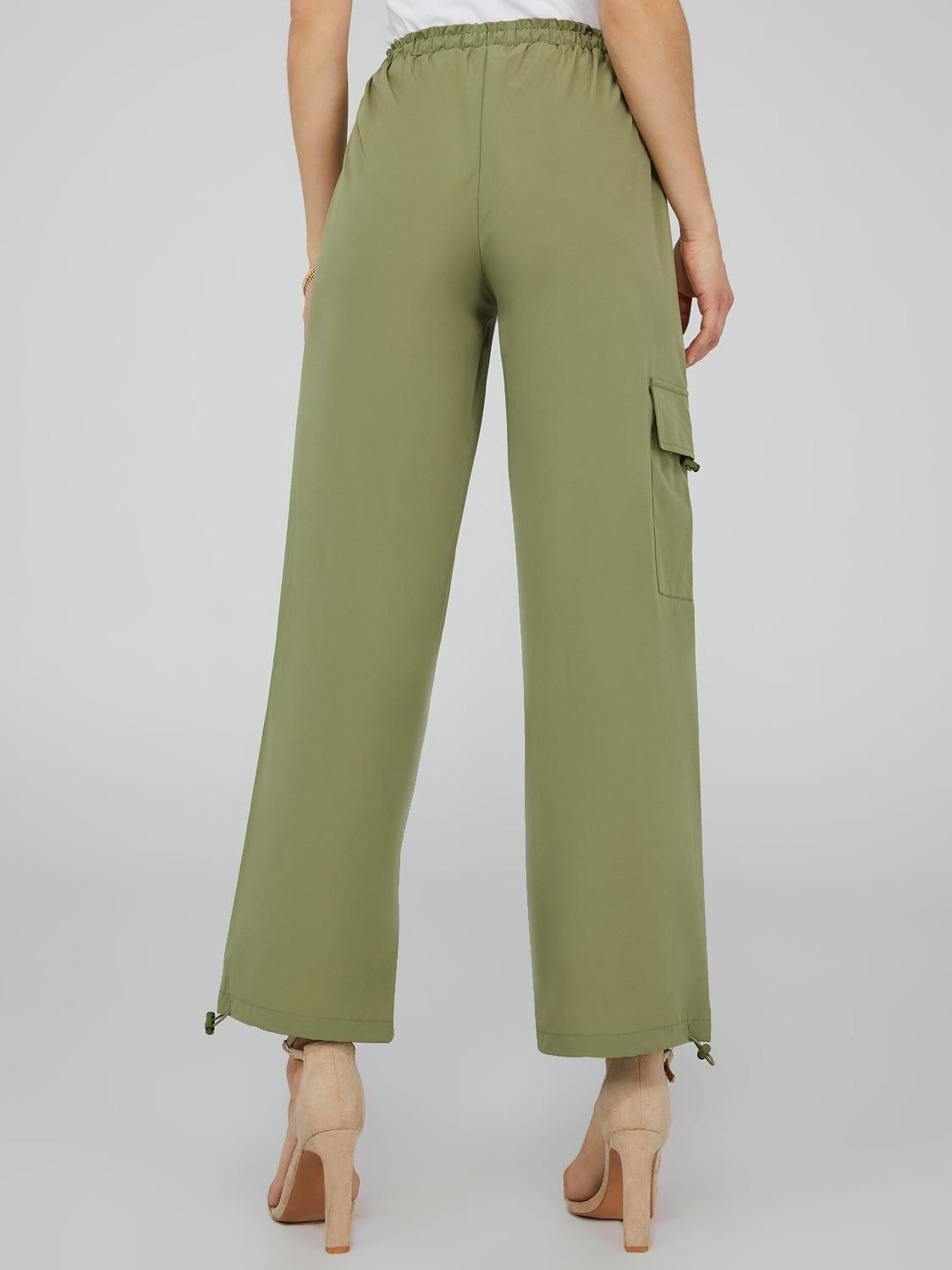 Parachute Pants With Cargo Pockets sold by Suzy Shier product image thumbnail 5