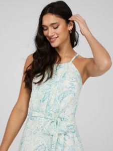 Halter Printed Chiffon Midi Dress sold by Suzy Shier