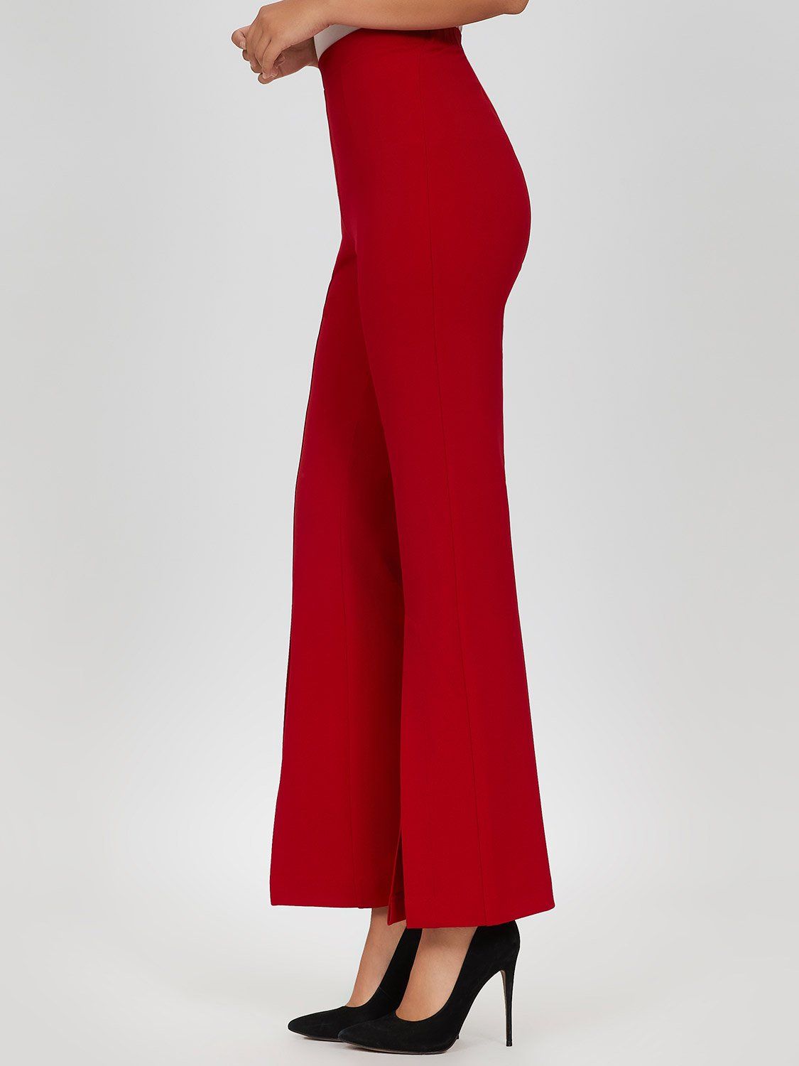 Tailored Split-Hem Trousers sold by Suzy Shier product image thumbnail 3