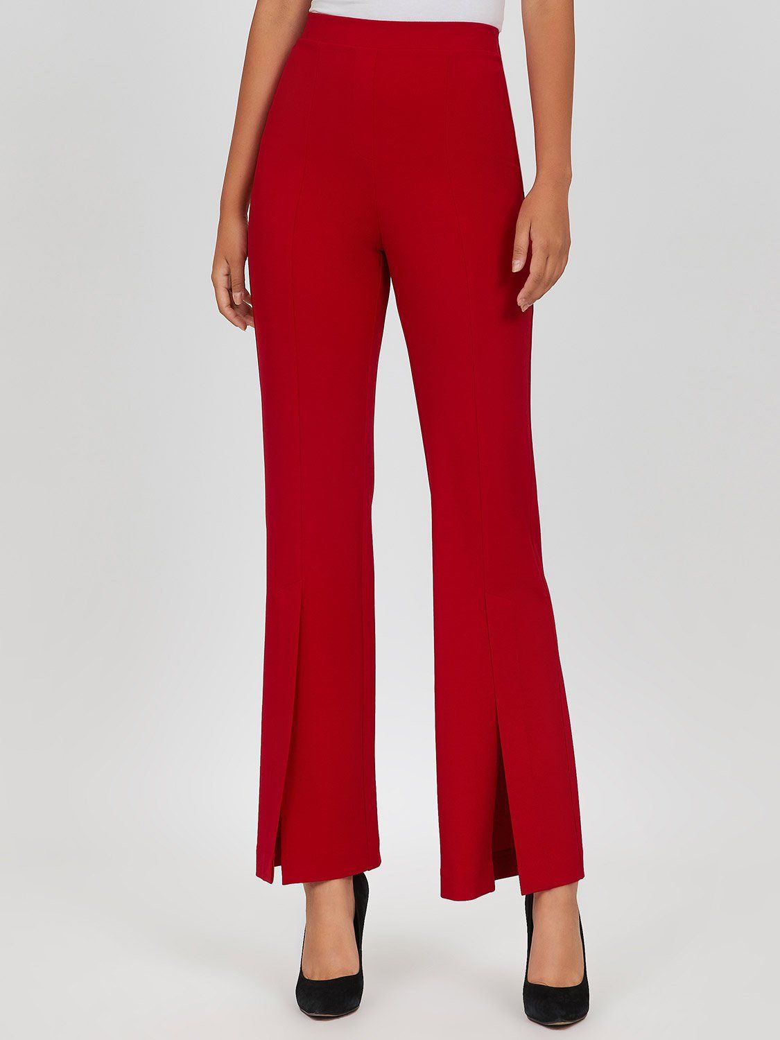 Tailored Split-Hem Trousers sold by Suzy Shier product image thumbnail 2
