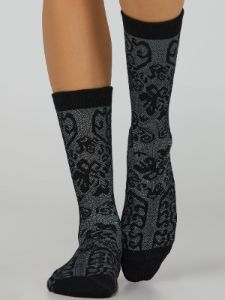 Lace Print Socks sold by Suzy Shier
