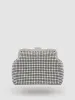 Rhinestone Minaudiere Pouch sold by Suzy Shier