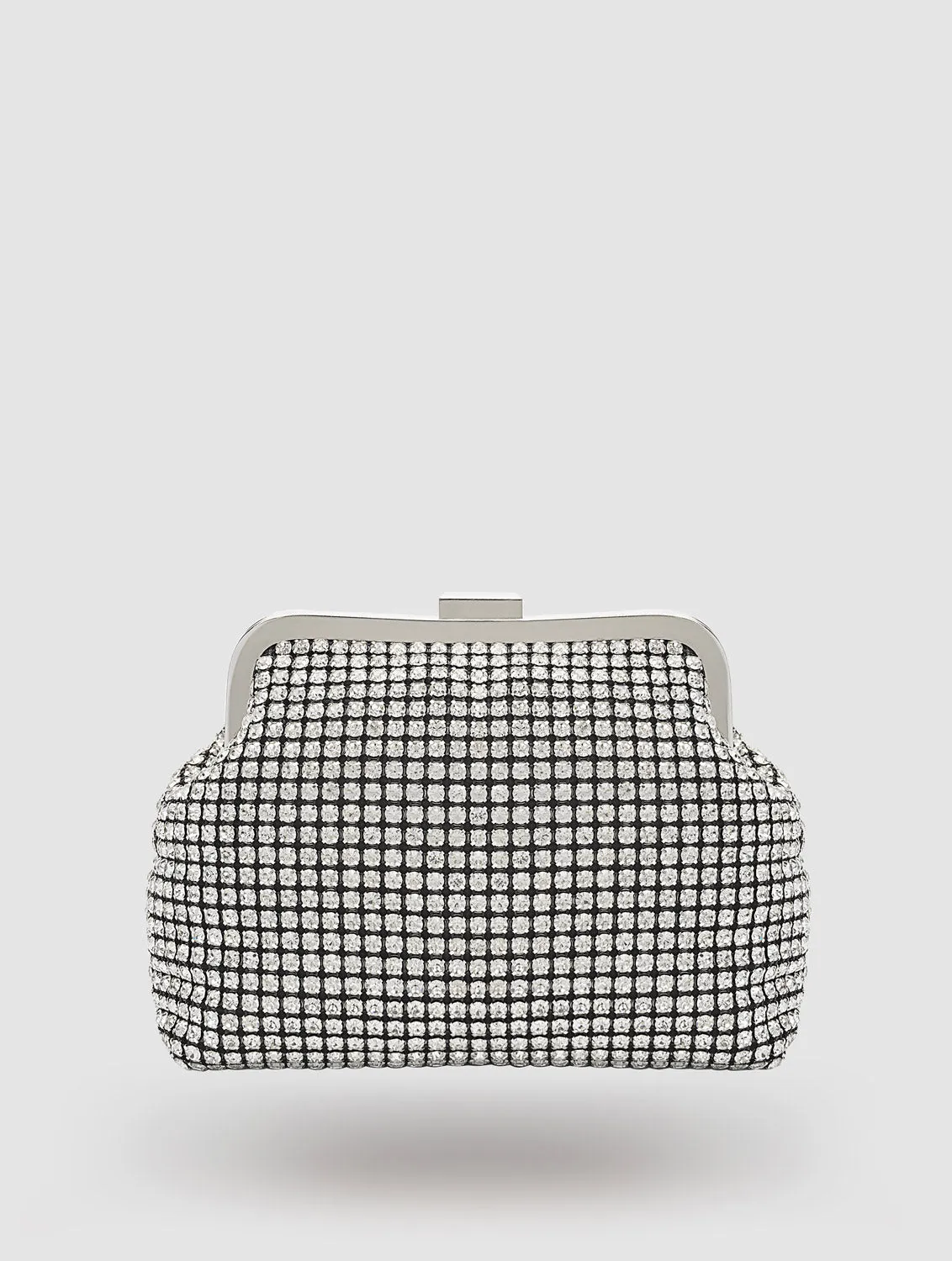 Rhinestone Minaudiere Pouch sold by Suzy Shier product image thumbnail 2