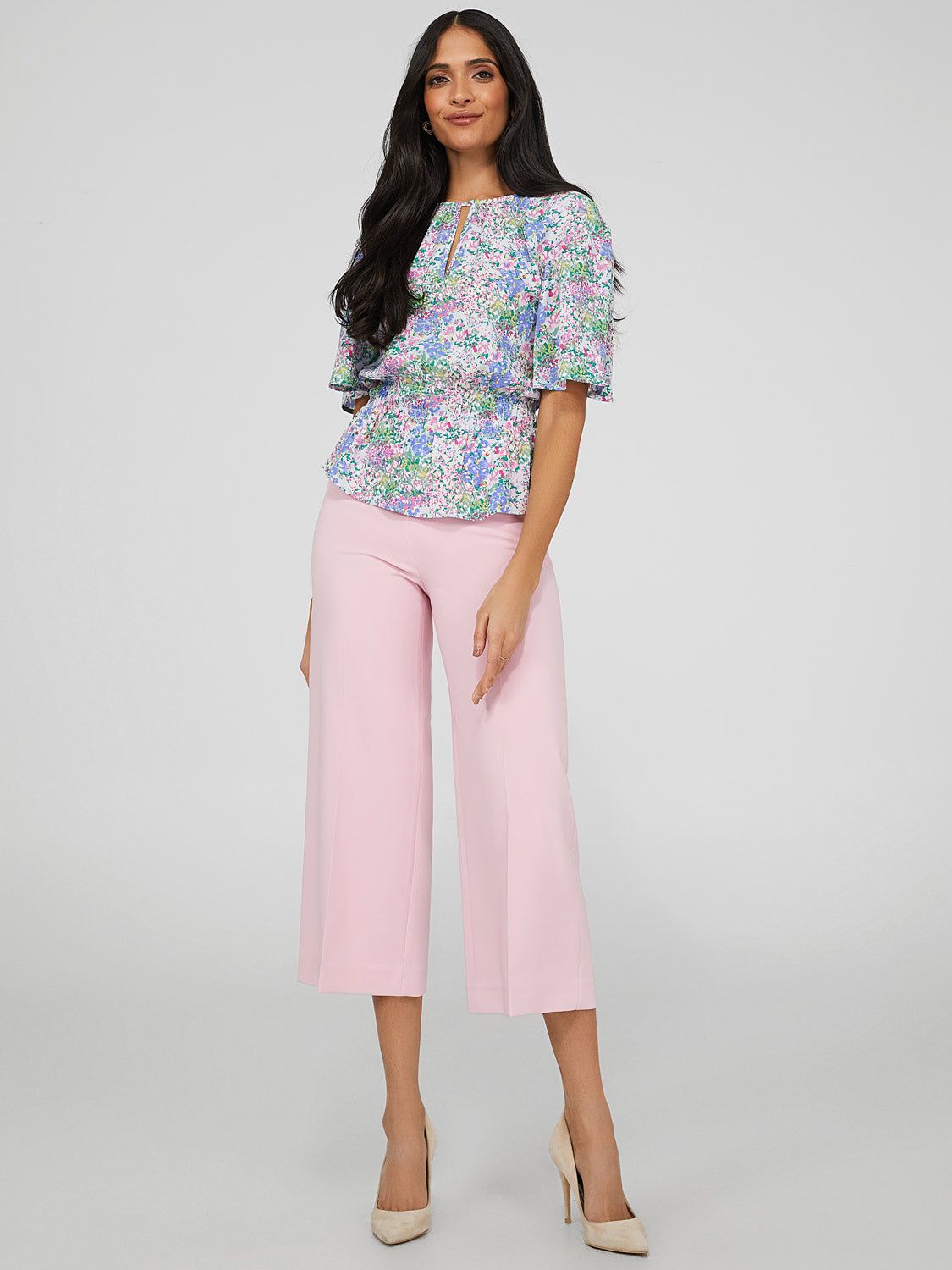 High Waisted Gaucho Pants sold by Suzy Shier product image thumbnail 9