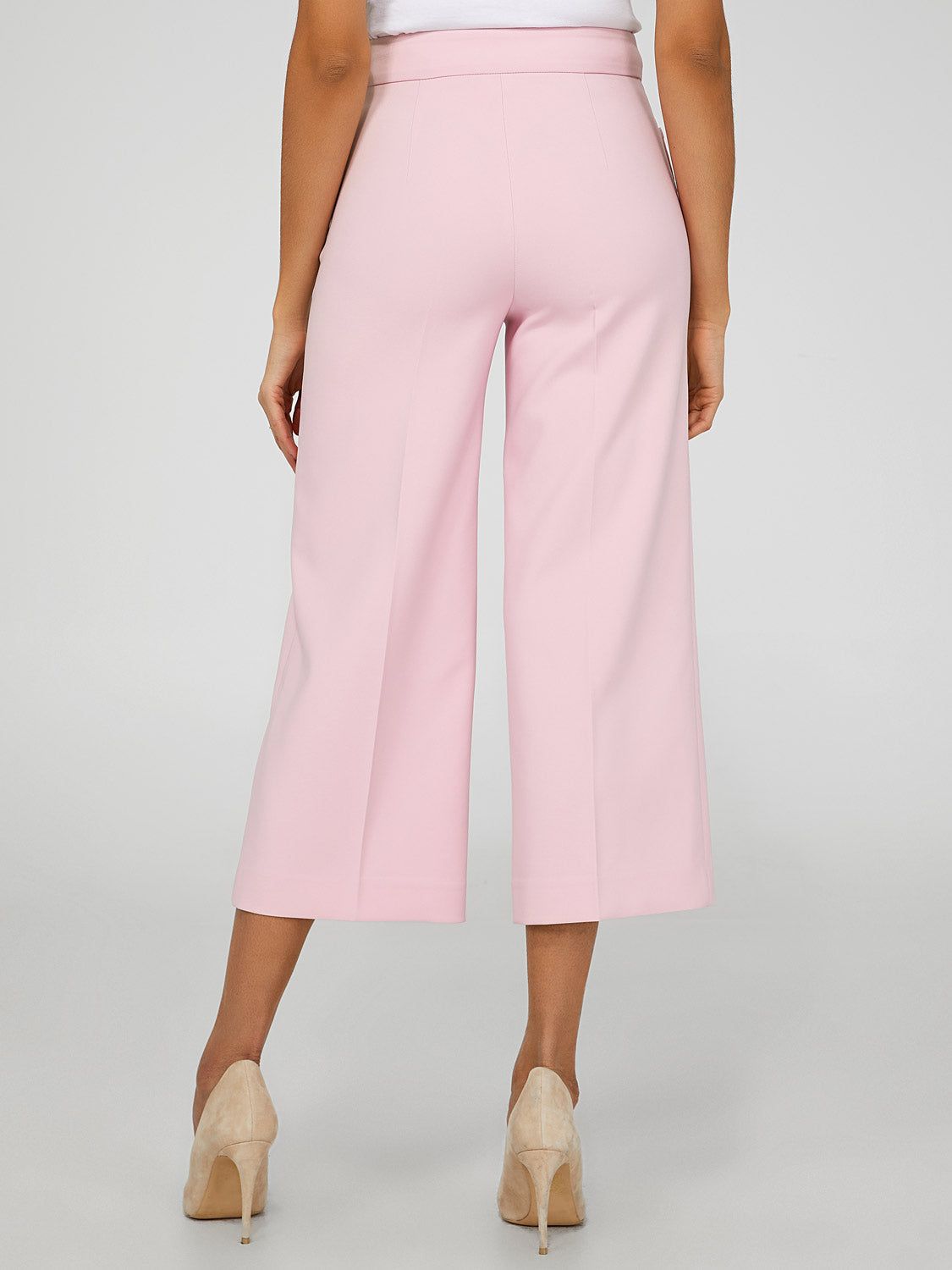 High Waisted Gaucho Pants sold by Suzy Shier product image thumbnail 12