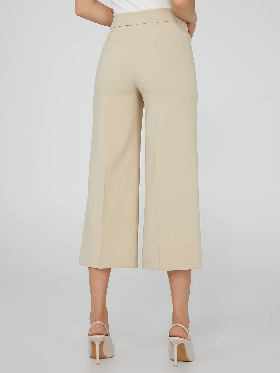 High Waisted Gaucho Pants sold by Suzy Shier product image thumbnail 8