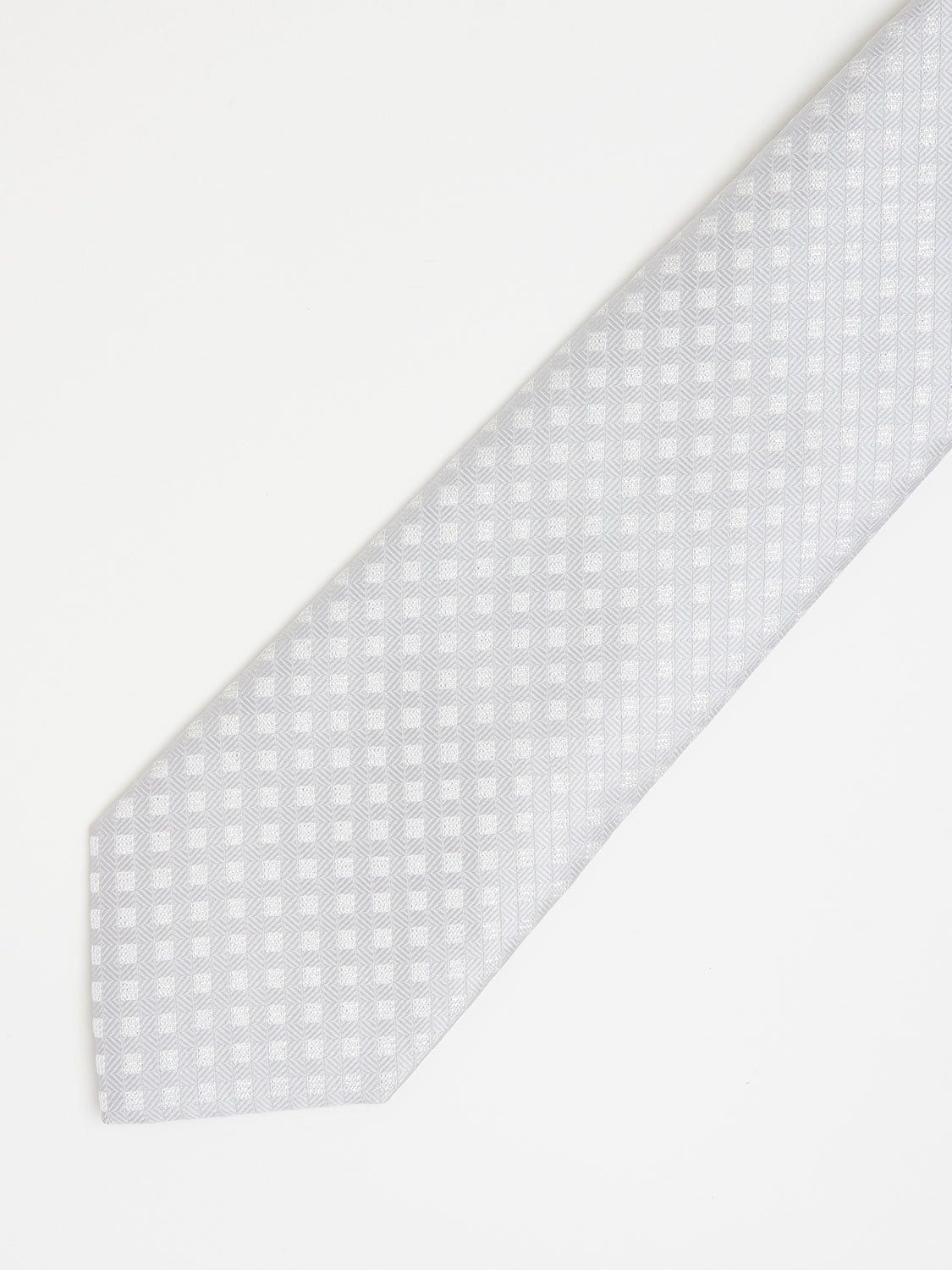 Tonal Diamond Motif Tie sold by Suzy Shier product image thumbnail 2