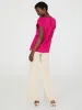 Satin Tulip Sleeve Blouse sold by Suzy Shier