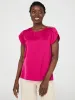 Satin Tulip Sleeve Blouse sold by Suzy Shier