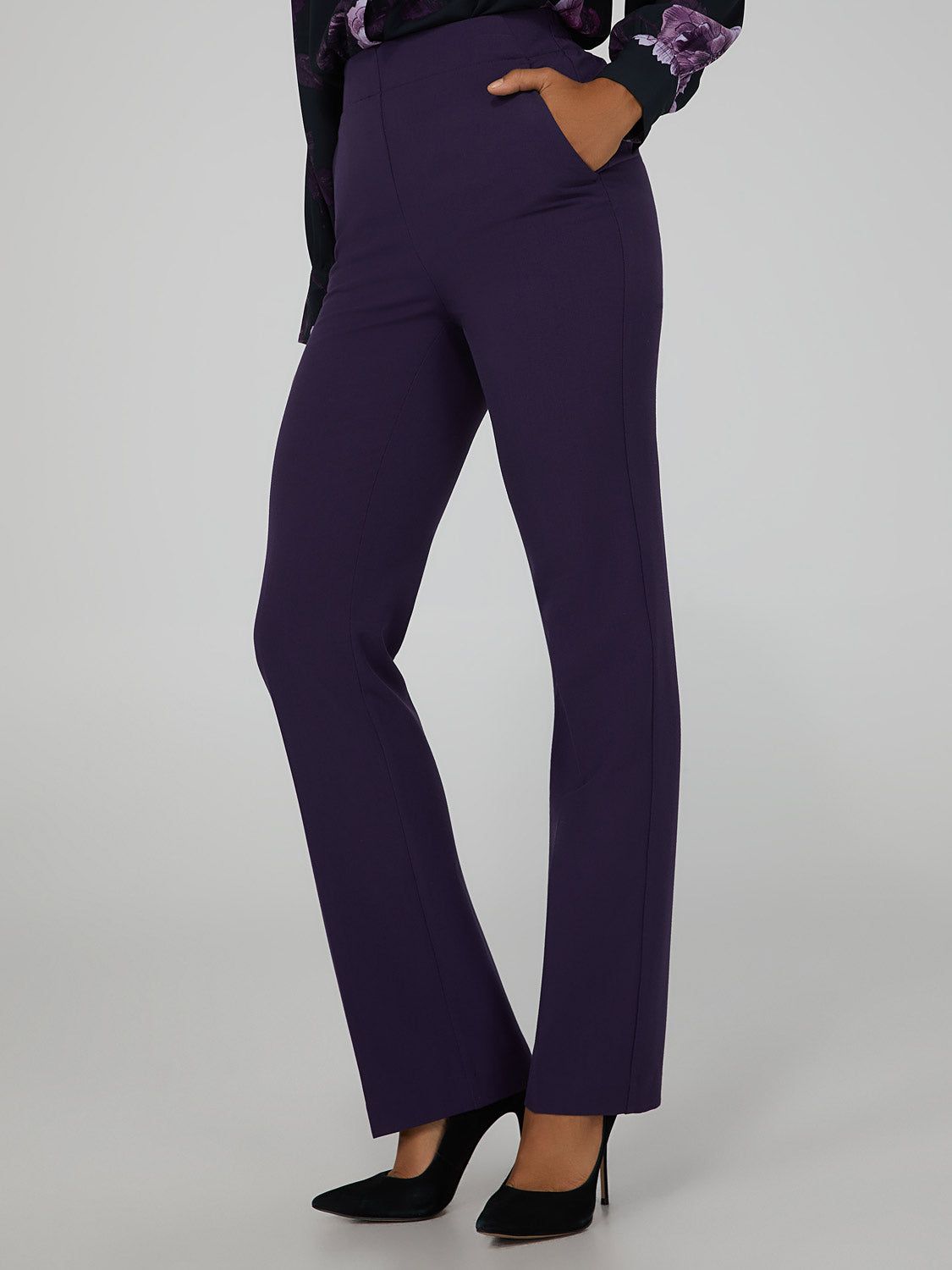 Clean Front Work Pants sold by Suzy Shier product image thumbnail 3