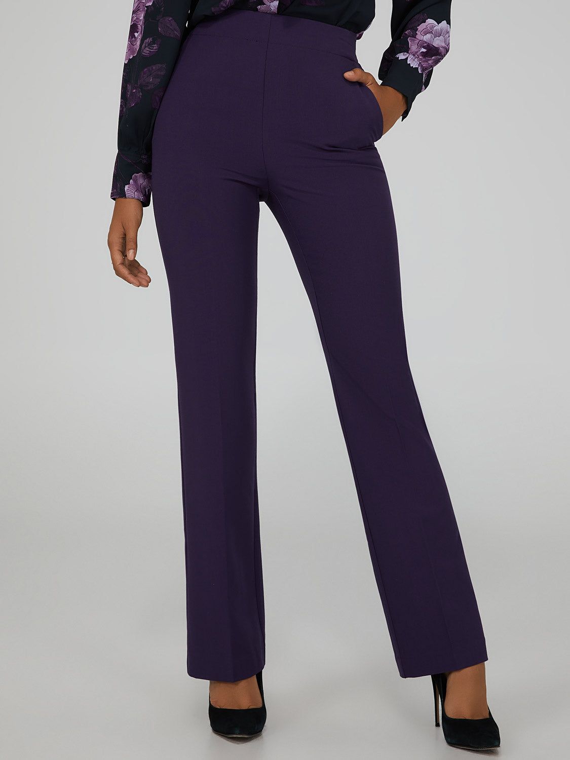 Clean Front Work Pants sold by Suzy Shier product image thumbnail 2