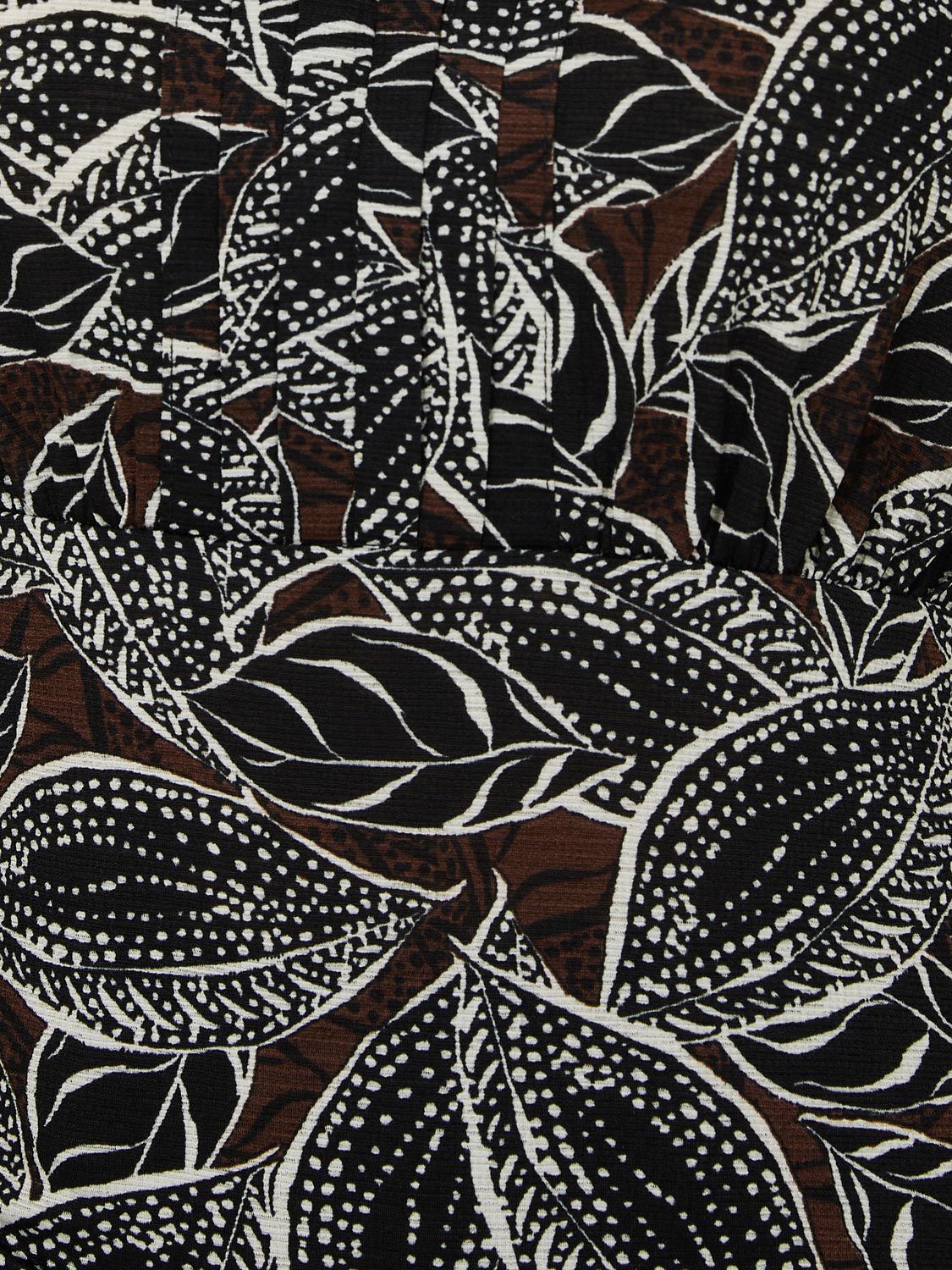 Printed Short Sleeve Drawstring Top sold by Suzy Shier product image thumbnail 6