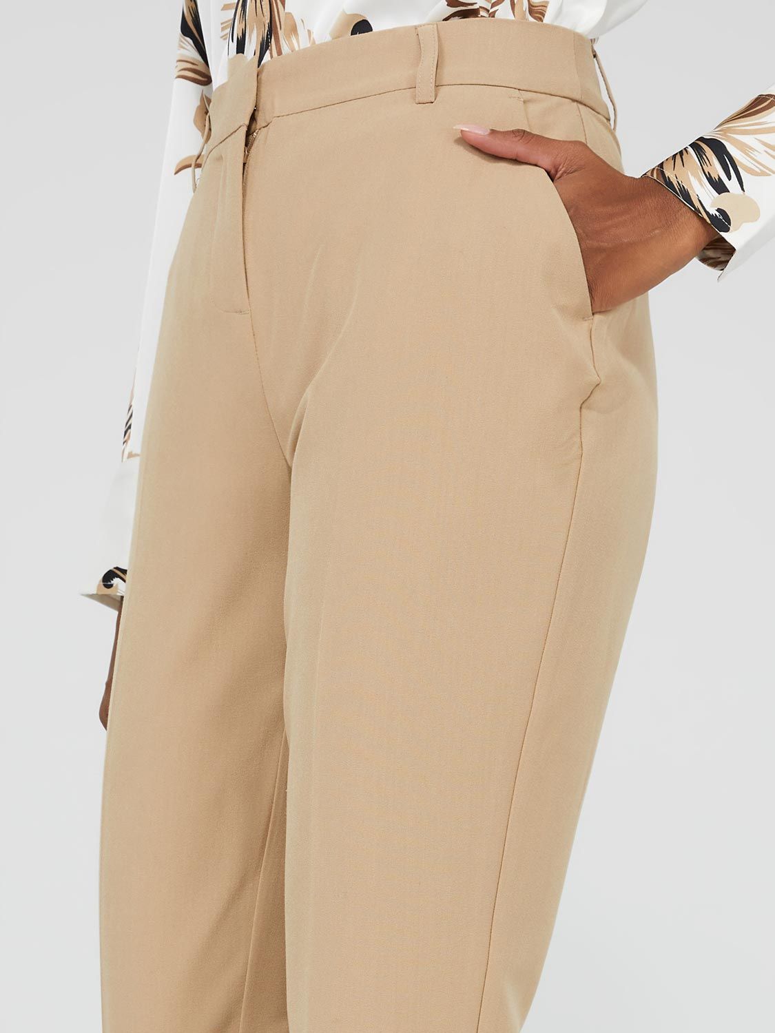 Classic Rise Straight Leg Trousers sold by Suzy Shier product image thumbnail 2