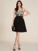 Lace Bustier Mini Fit & Flare Dress sold by Suzy Shier
