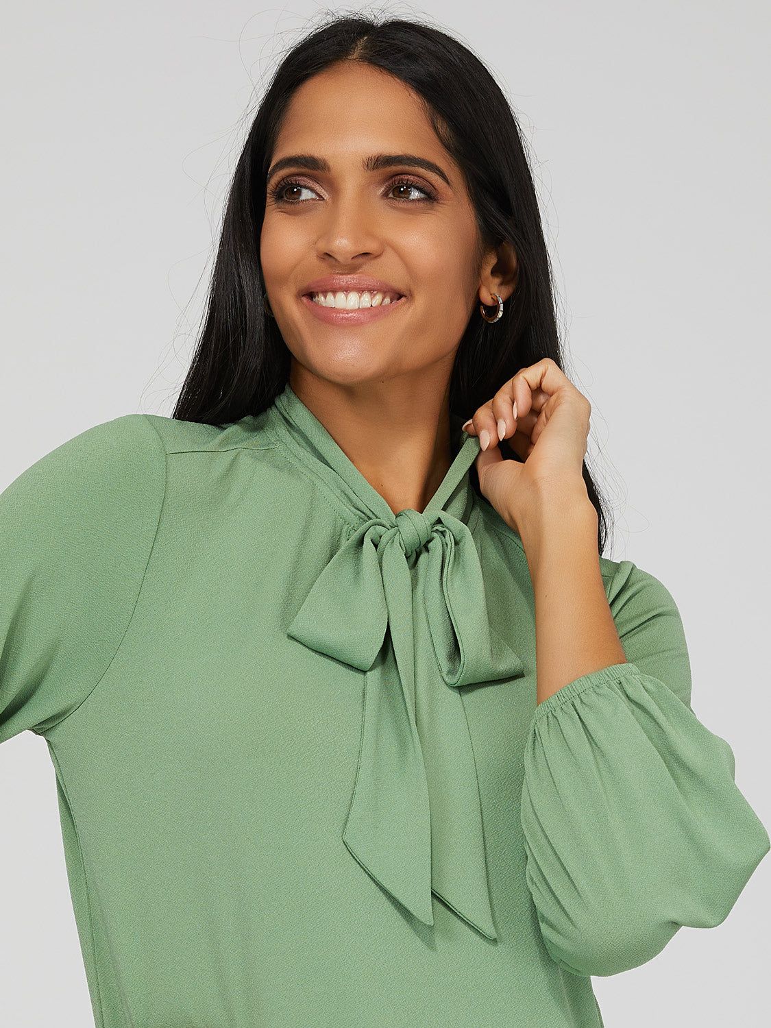 Bow Neck Top sold by Suzy Shier product image thumbnail 2