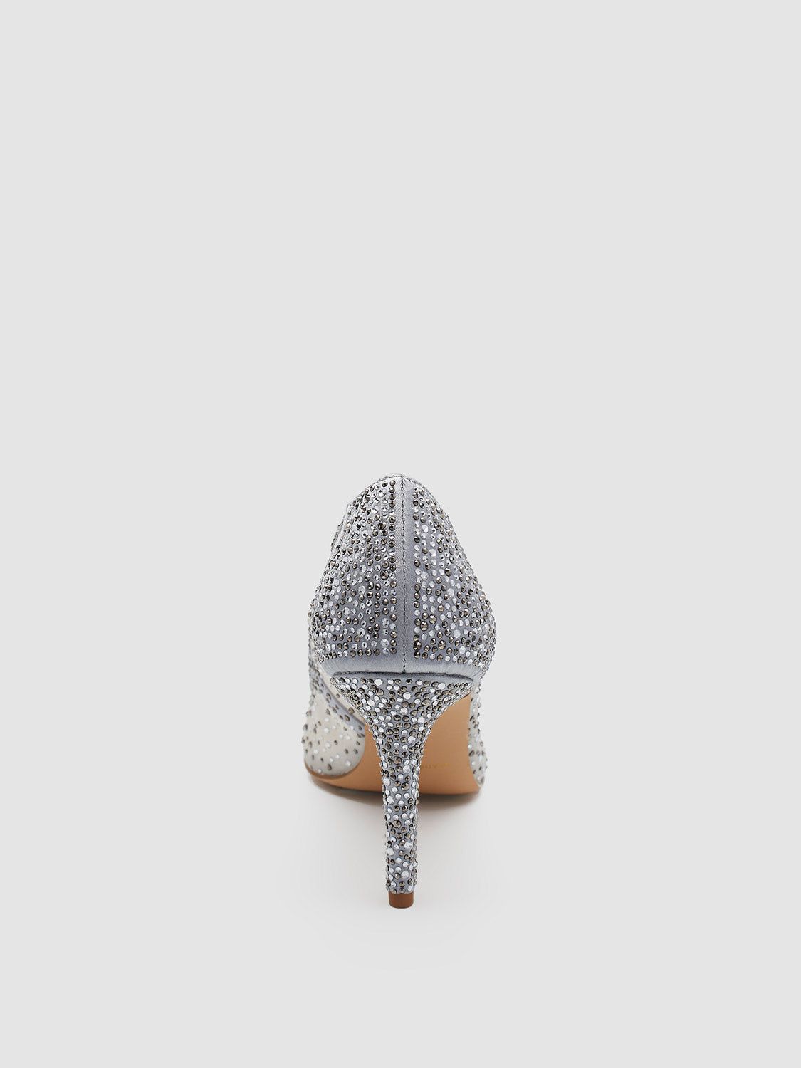 Pointed Toe Jewelled Mesh Pump sold by Suzy Shier product image thumbnail 4