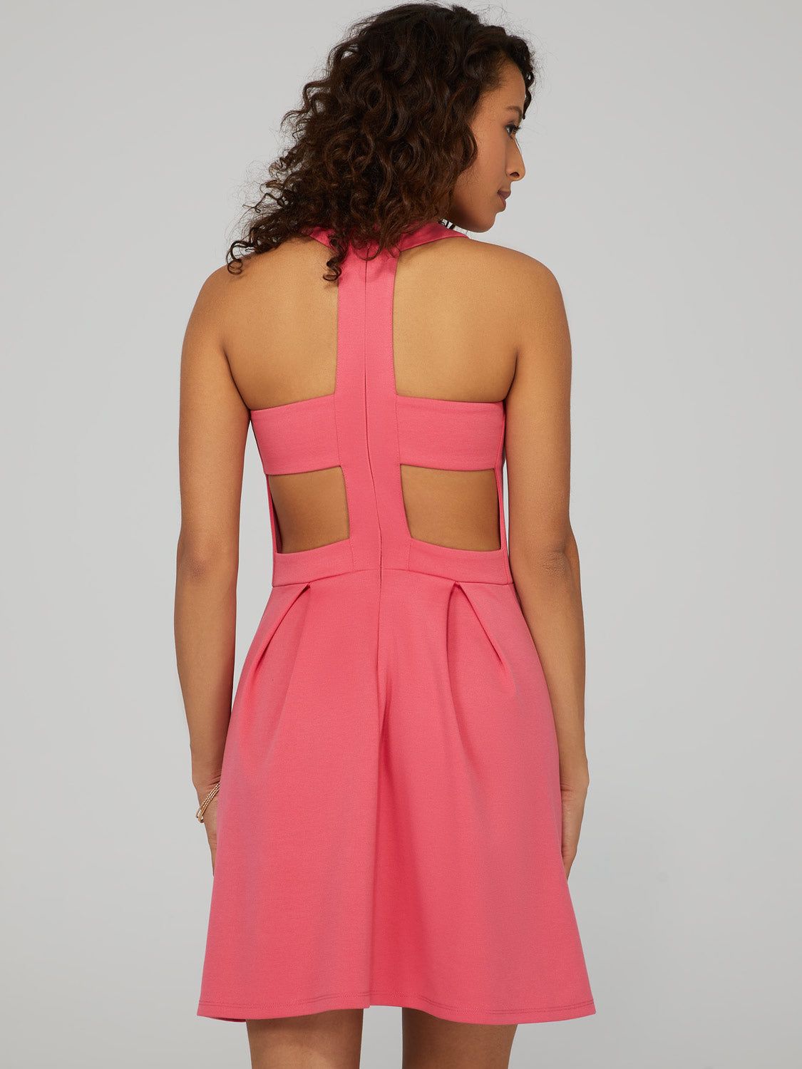 Cut-Out Back Skater Dress sold by Suzy Shier product image thumbnail 4
