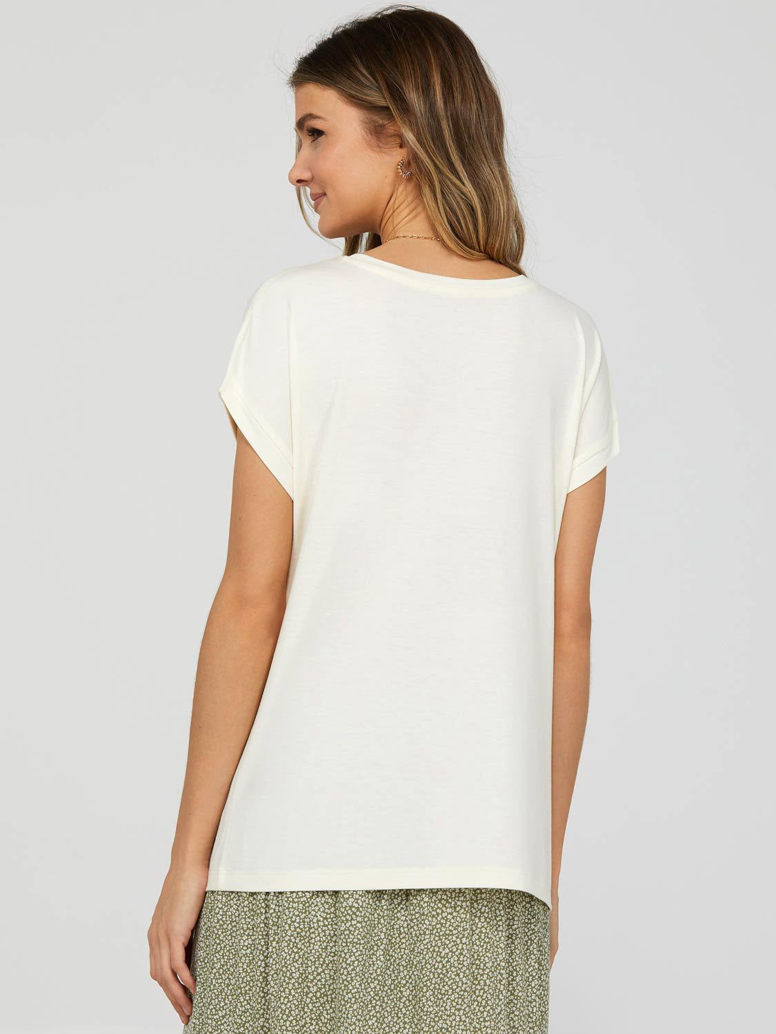 Cuffed Dolman Sleeve T-Shirt sold by Suzy Shier product image thumbnail 8