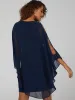 Chiffon Shift Dress sold by Suzy Shier