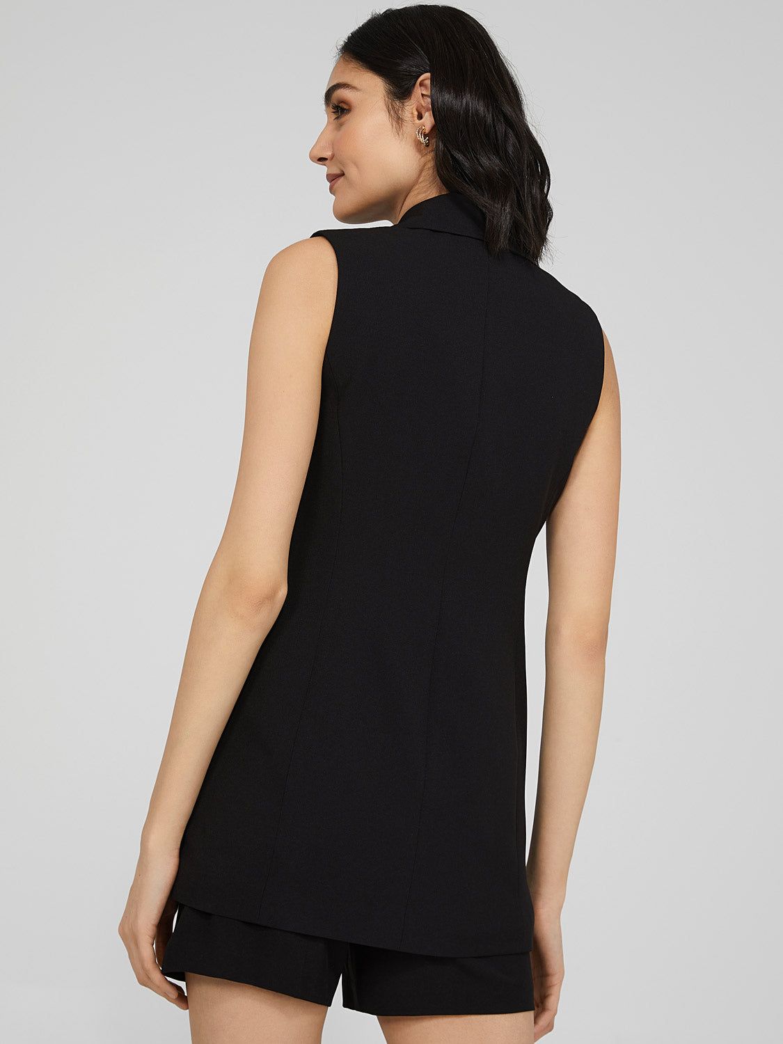 Sleeveless One-Button Blazer sold by Suzy Shier product image thumbnail 13